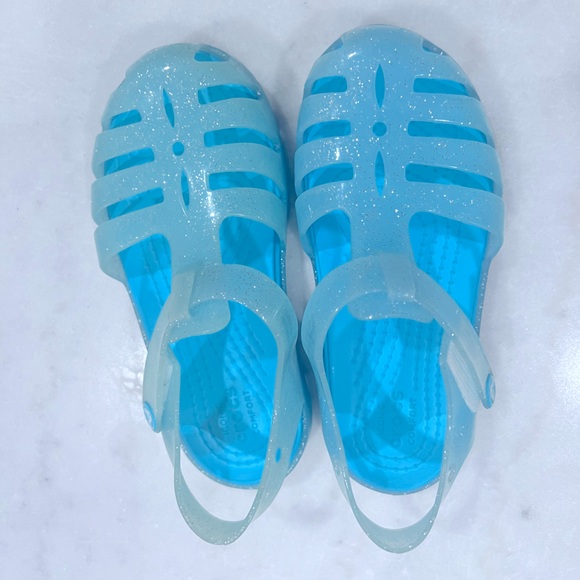 Toddler girl Crocs sandals c10 - Picture 1 of 2